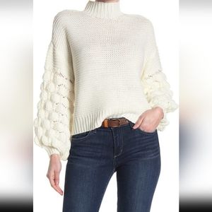 Mock neck sweater